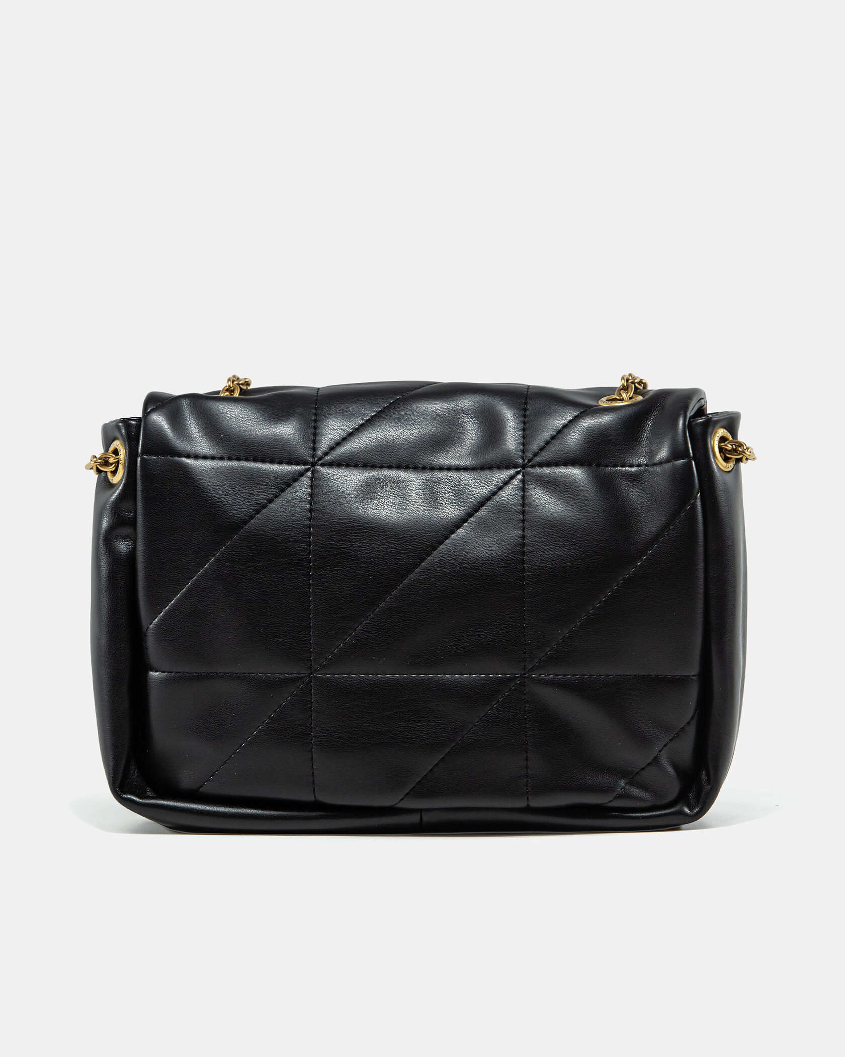 Saint Laurent Loulou Puffer Small Shoulder Bag in Black Quilted Leather - 7