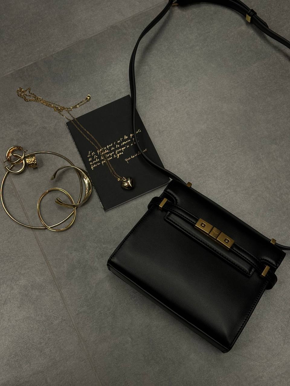 Saint Laurent Manhattan Box Black Unique - 8