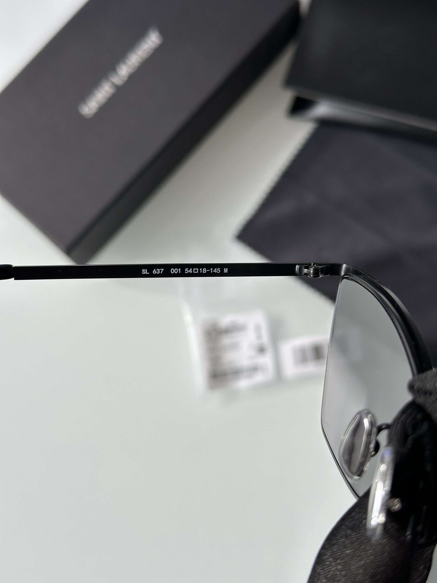 Saint Laurent SL 637 001 Black/Black - 16