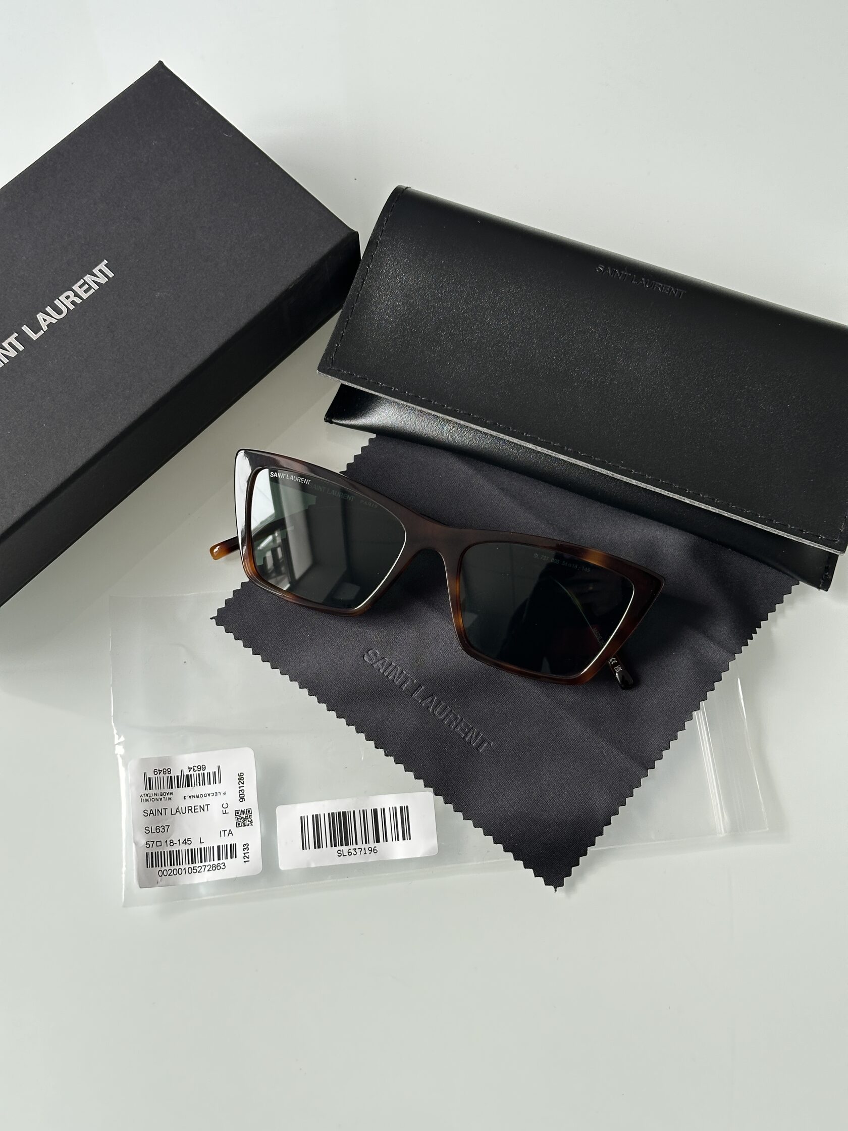 Saint Laurent SL 737 003 Leo/Green - 10