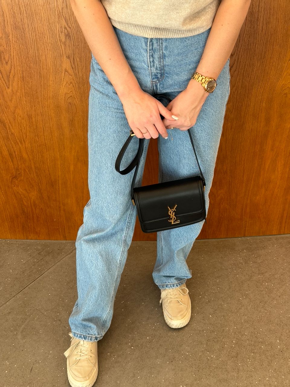 Saint Laurent Solferino Black/Gold - 11