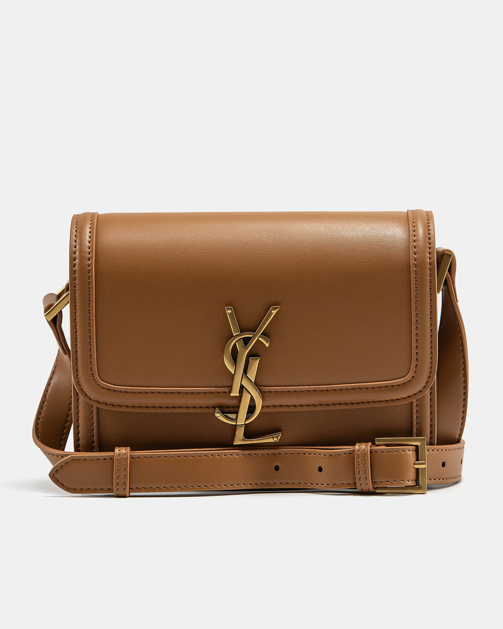 Saint Laurent Solferino Brown/Gold - 5