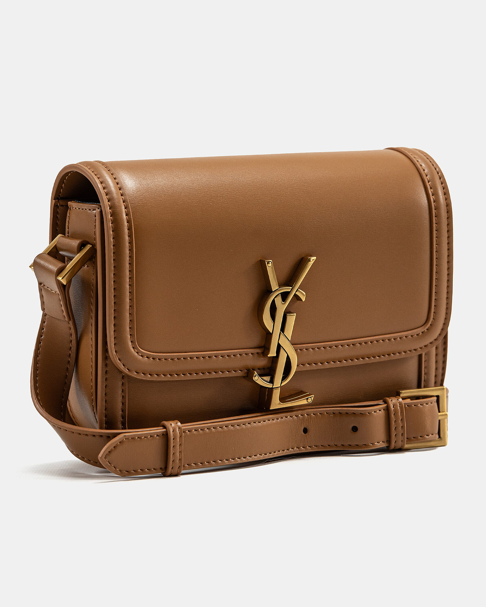 Saint Laurent Solferino Brown/Gold - 6