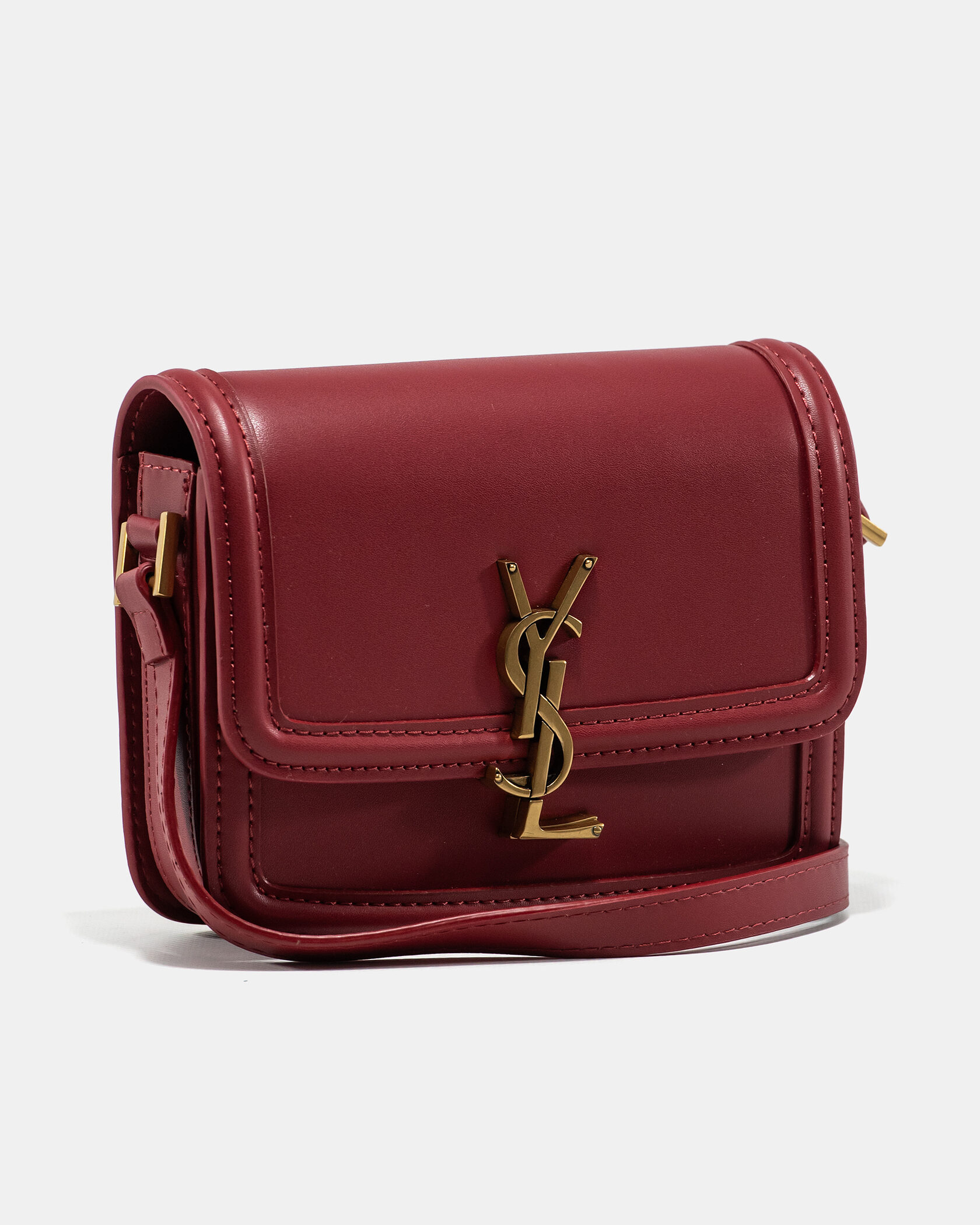 Saint Laurent Solferino Burgundy/Gold - 5