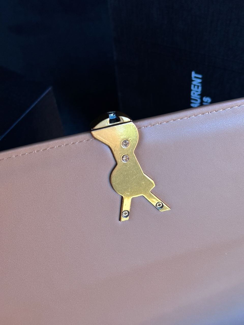 Saint Laurent Solferino Medium Canvas Crossbody Bag in Beige - 18