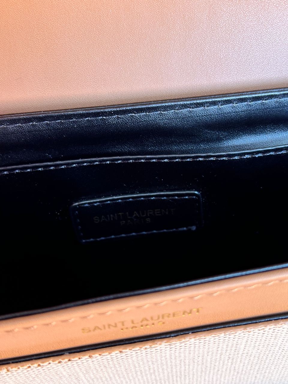 Saint Laurent Solferino Medium Canvas Crossbody Bag in Beige - 21