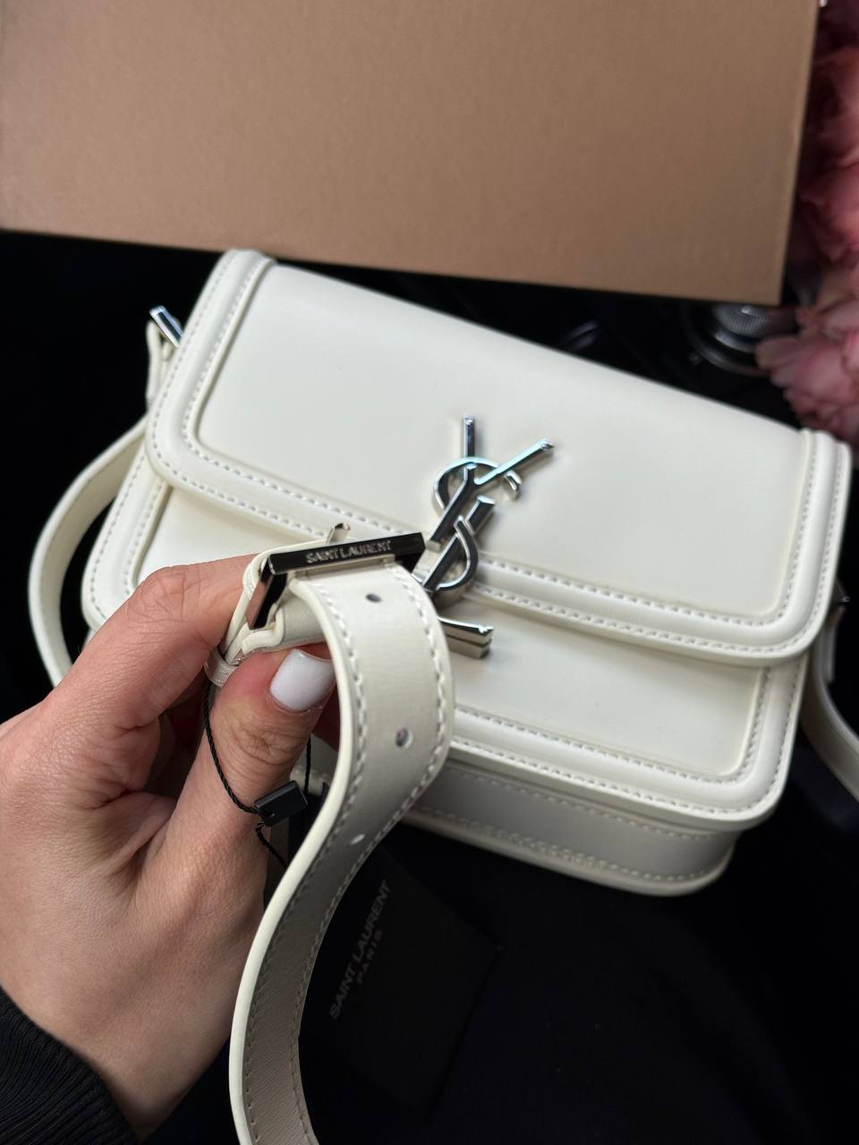 Saint Laurent Solferino White/Silver - 12