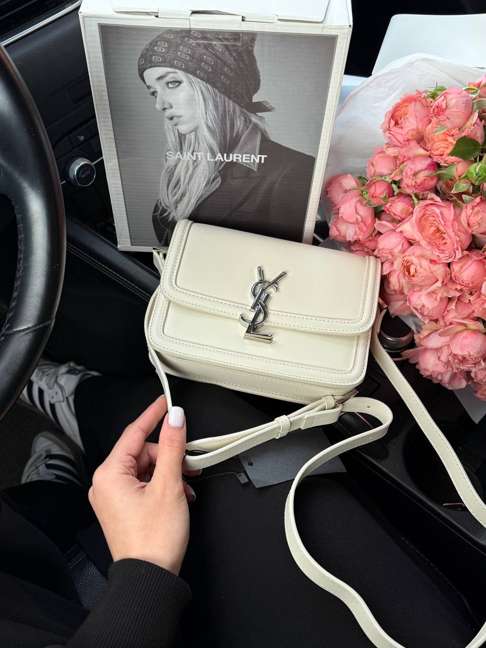 Saint Laurent Solferino White/Silver - 7