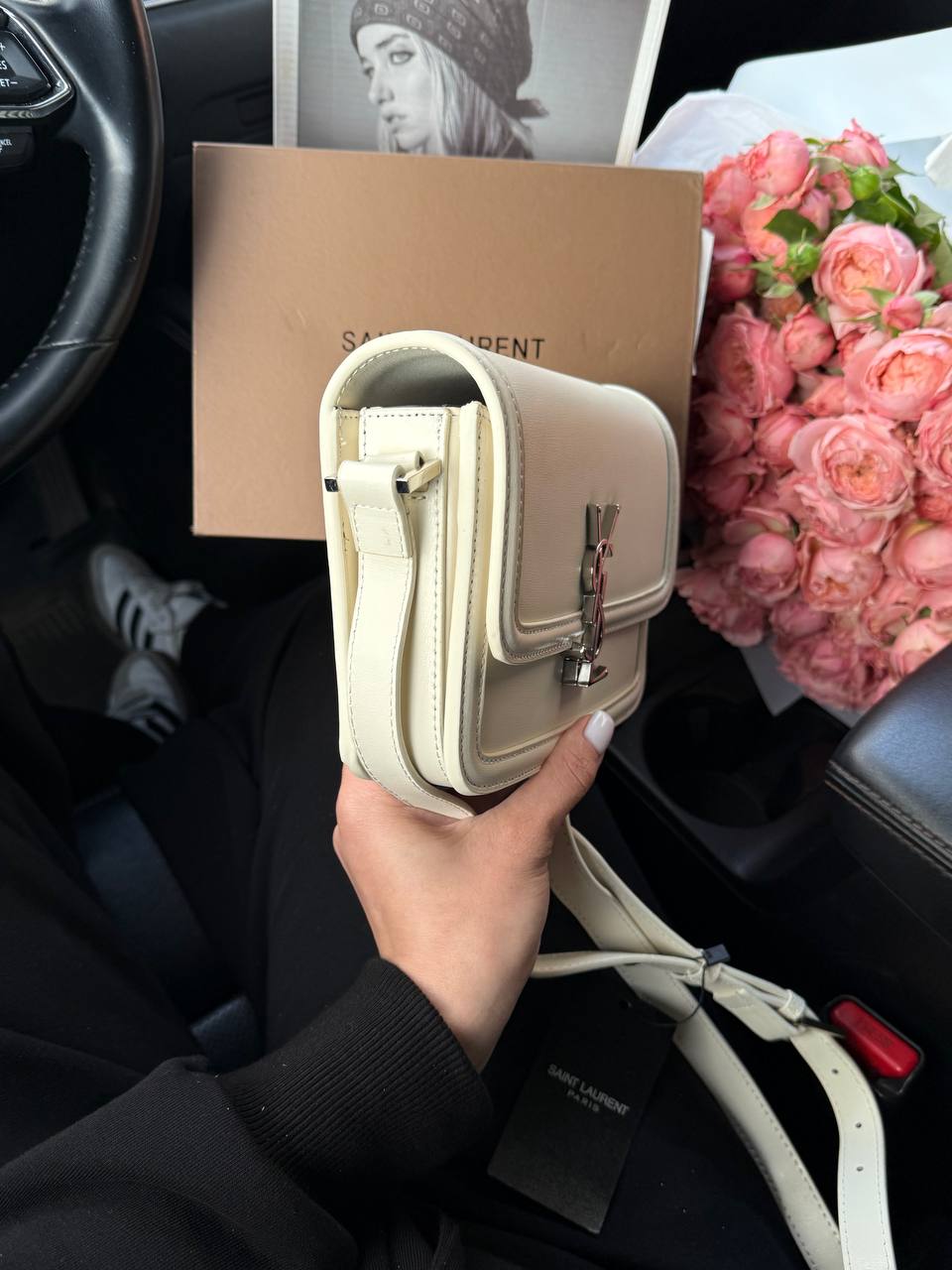 Saint Laurent Solferino White/Silver - 9