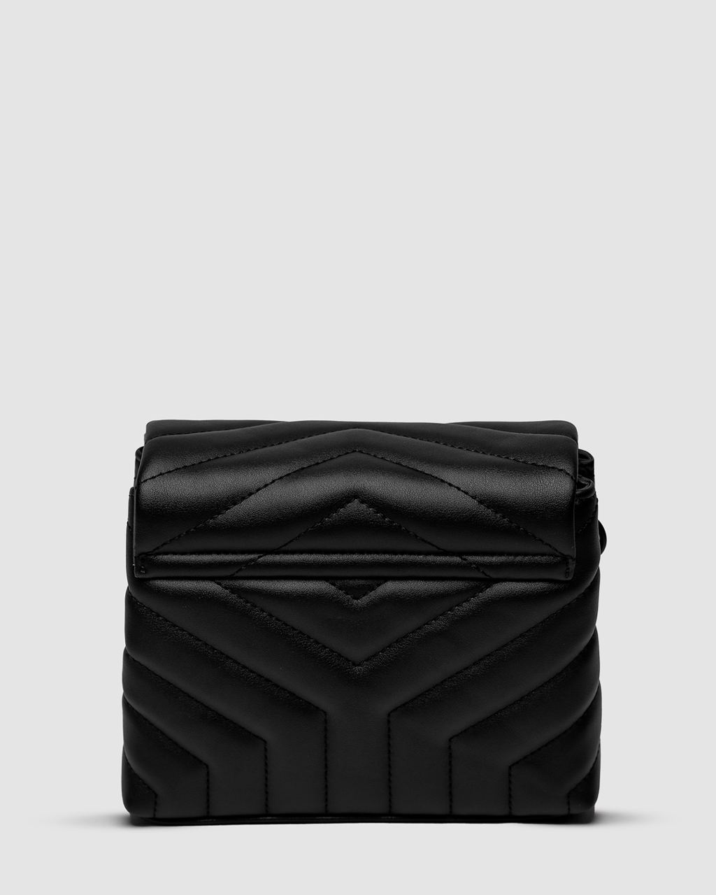 Saint Laurent Toy LouLou In Quilted Leather Black/Black - 15
