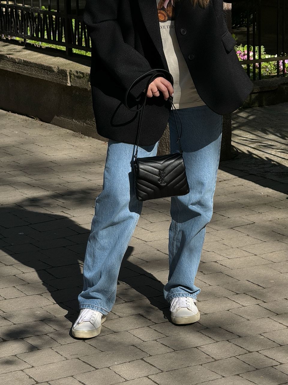 Saint Laurent Toy LouLou In Quilted Leather Black/Black - 7