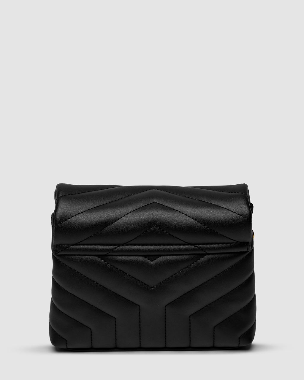 Saint Laurent Toy LouLou In Quilted Leather Black/Gold - 18