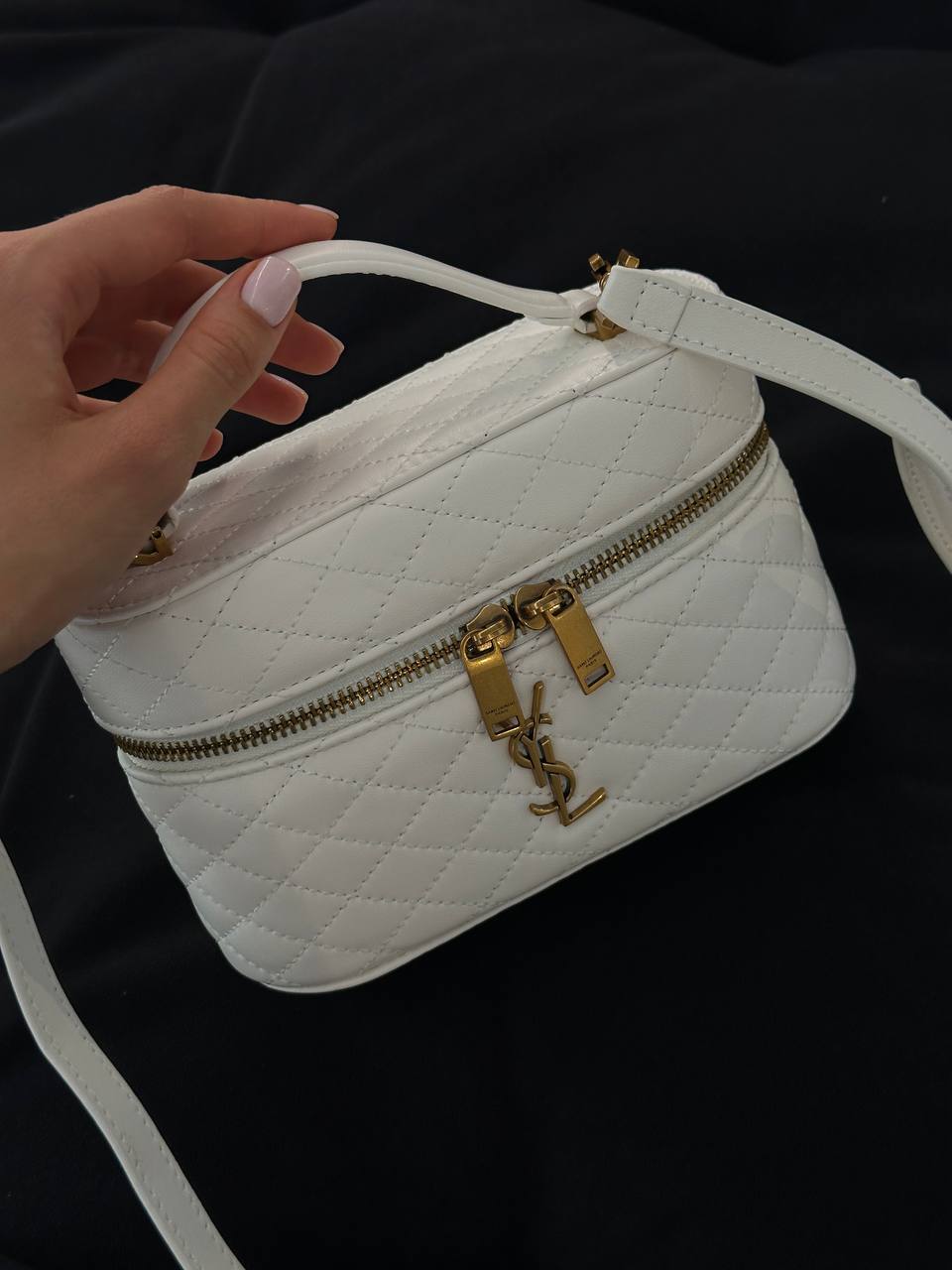 Saint Laurent Vanity Case Mini White - 6