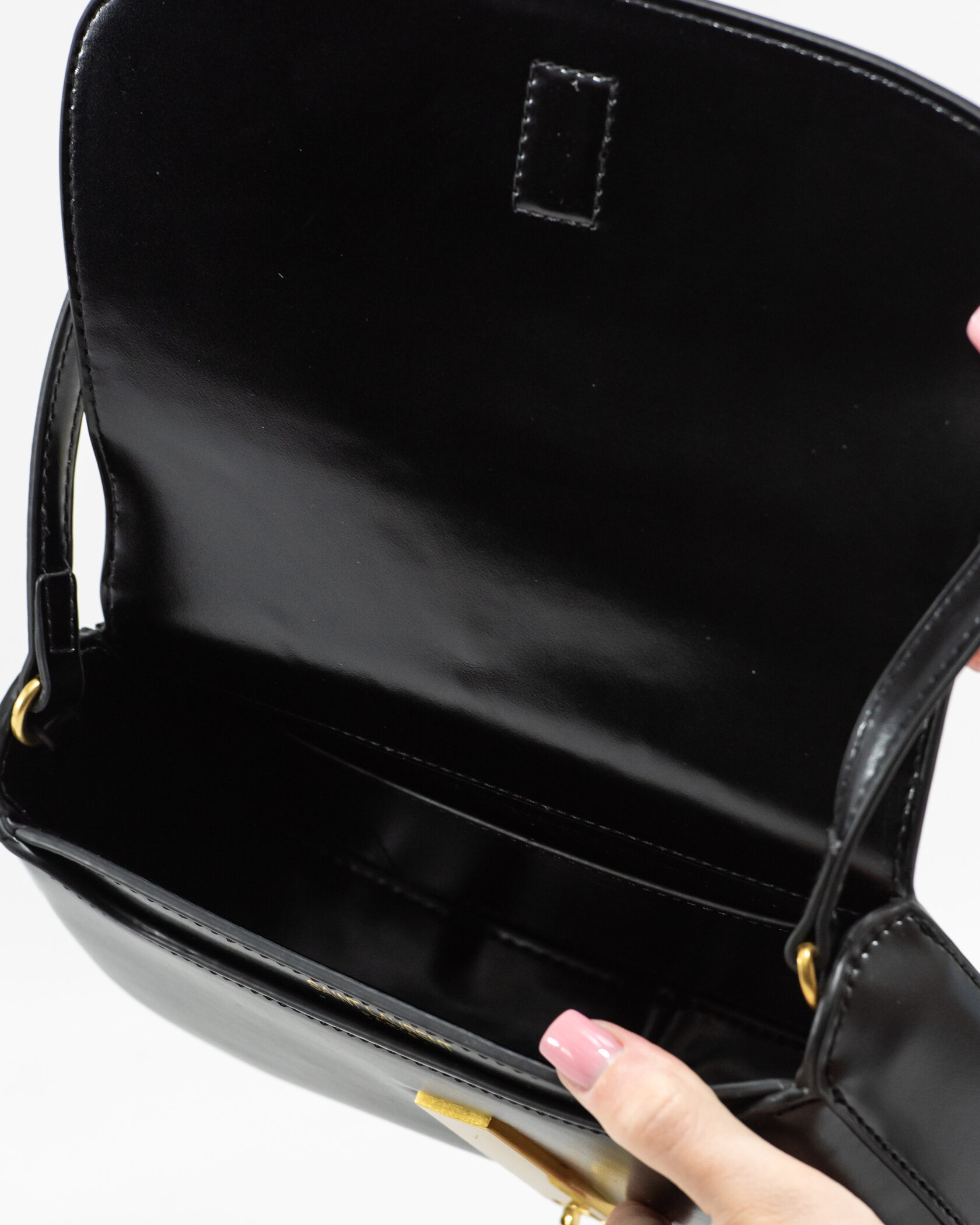 Saint Laurent Voltaire in Box Black/Gold - 12