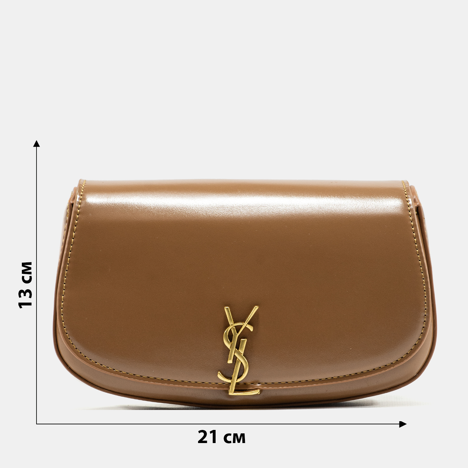 Saint Laurent Voltaire in Box Caramel - 3