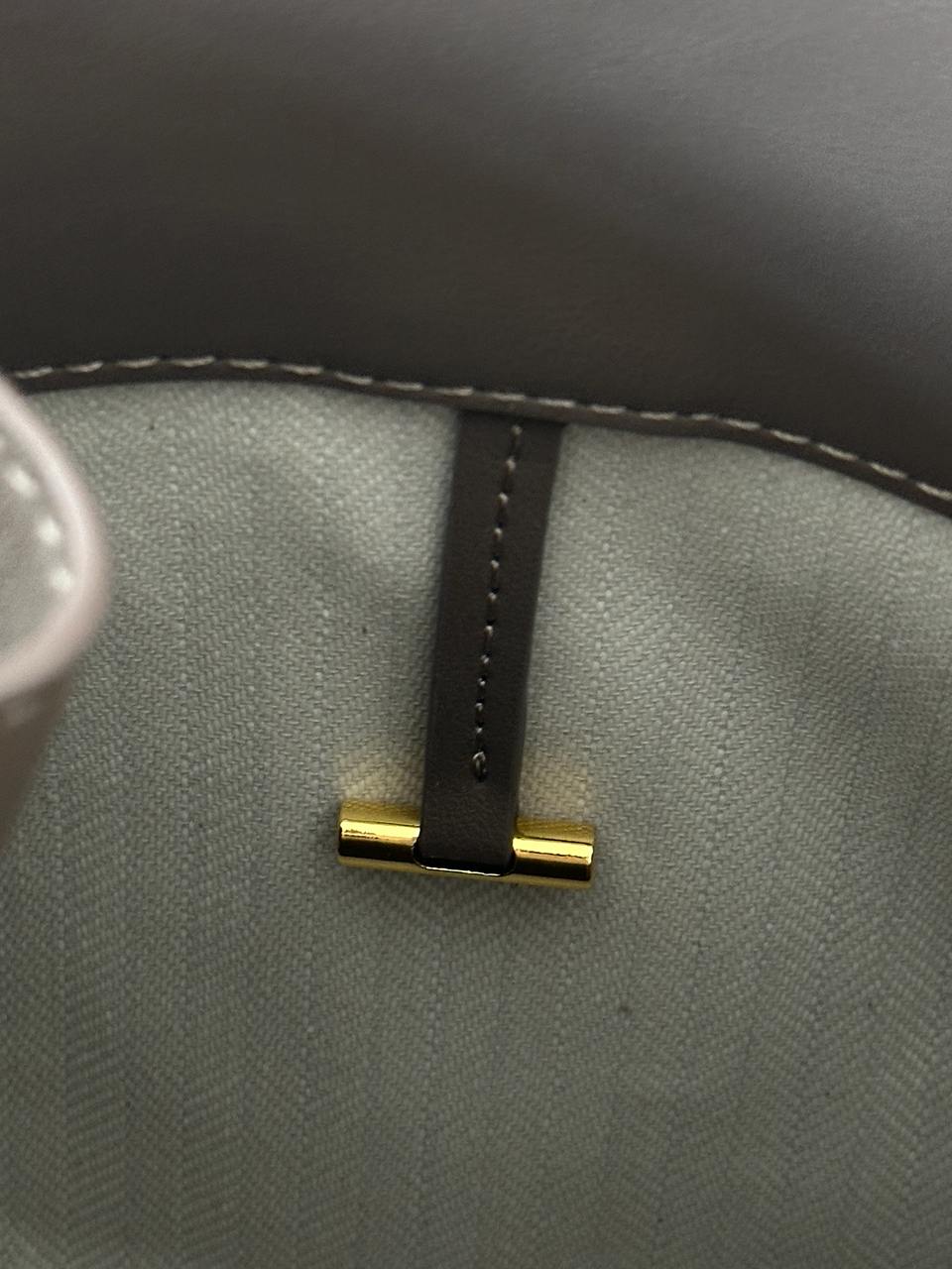 The Row Soft Margaux 26 Bag in Leather Brown Capucines - 14