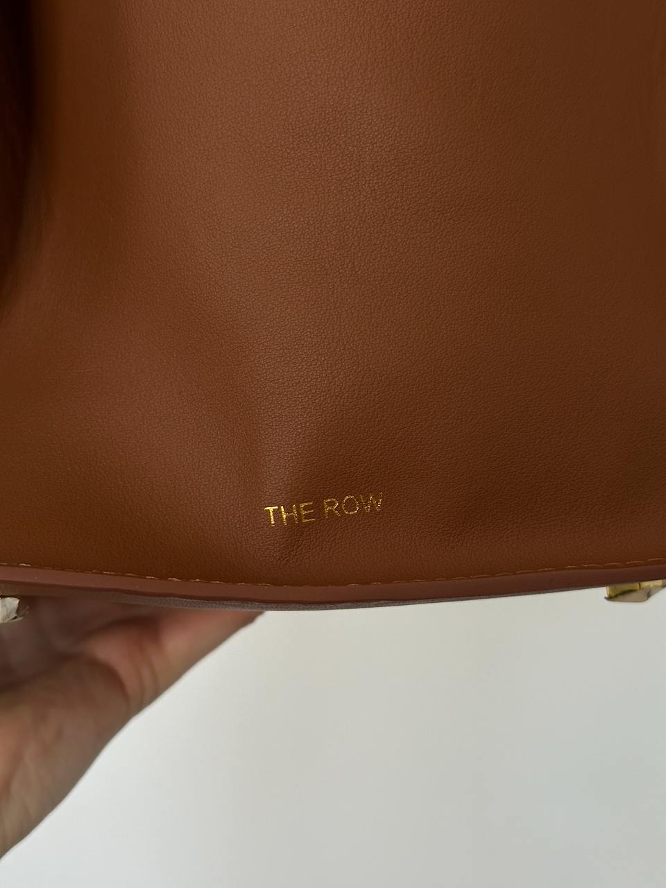 The Row Soft Margaux 39 Bag in Leather Ginger - 6