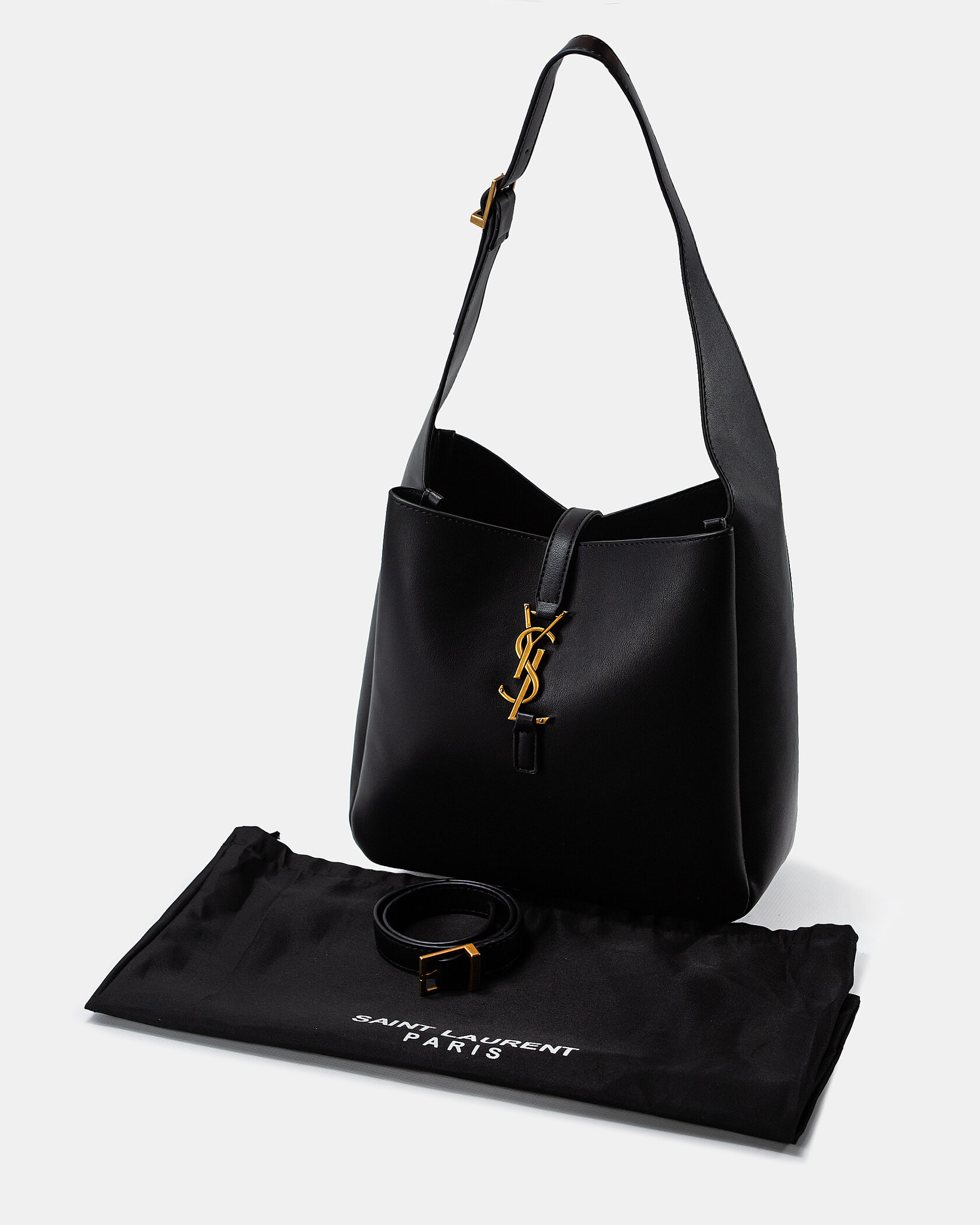 Yves Saint Lauren LE 5 À 7 supple small in grained leather - 2