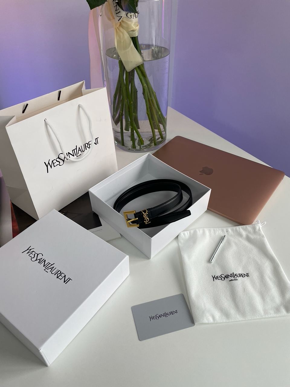 Yves Saint Laurent Belt Gold 2.0 - 2