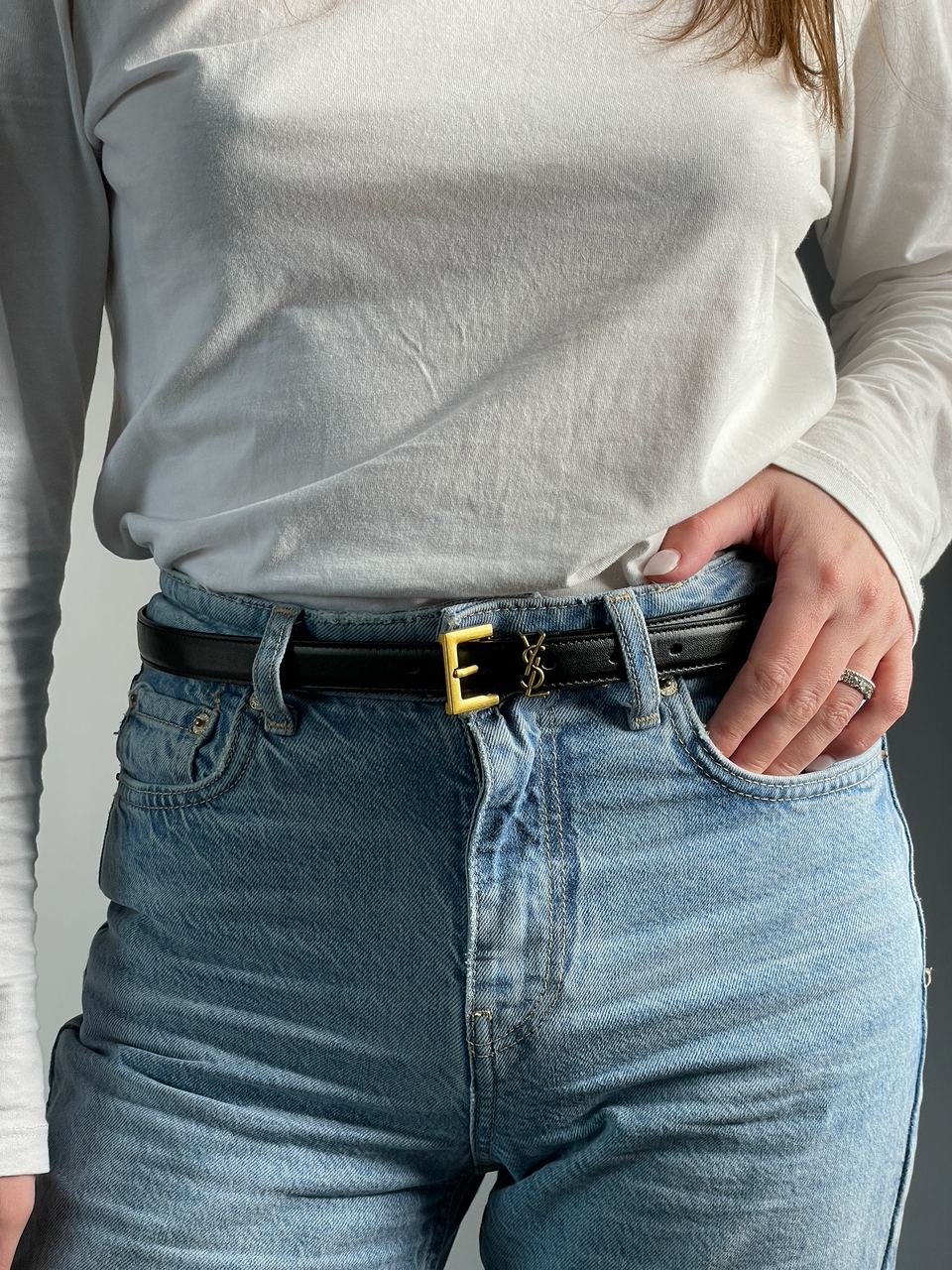 Yves Saint Laurent Belt Gold 2.0 - 3