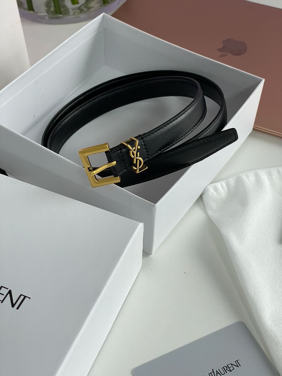 Yves Saint Laurent Belt Gold 2.0 - 5