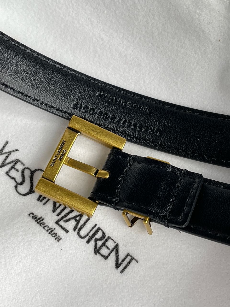 Yves Saint Laurent Belt Gold 2.0 - 8