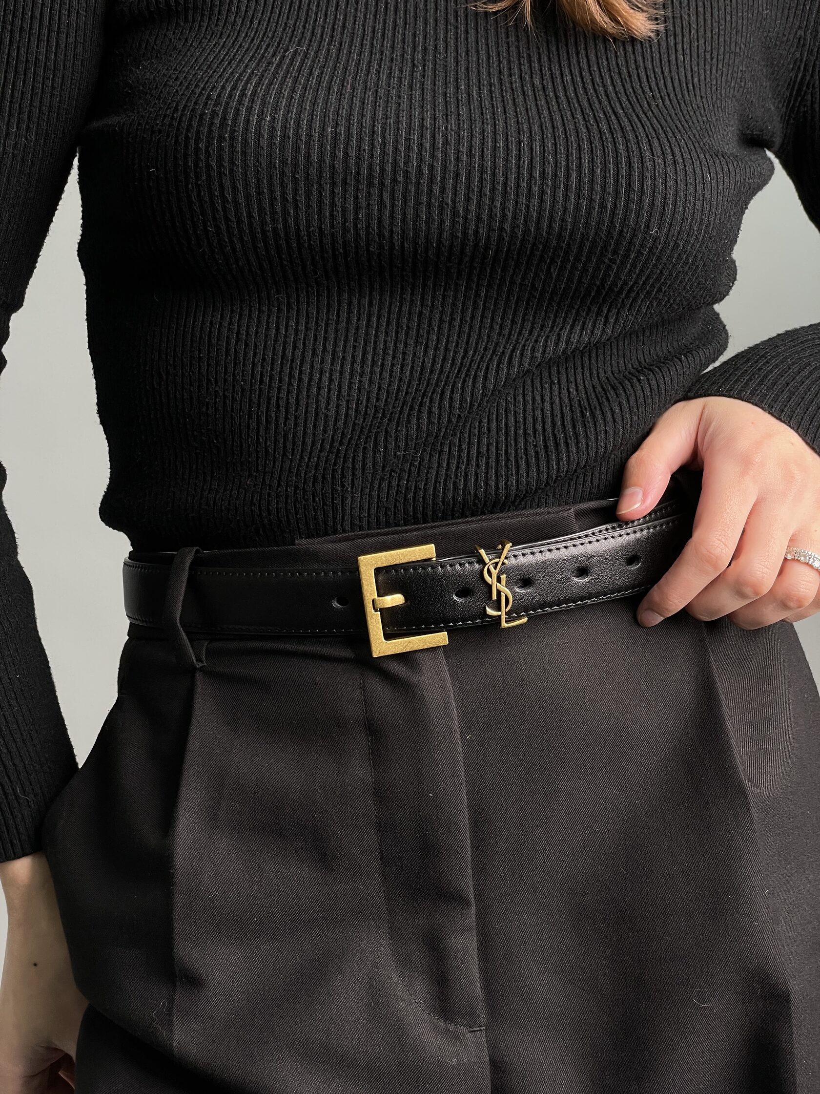 Yves Saint Laurent Belt Gold - 3