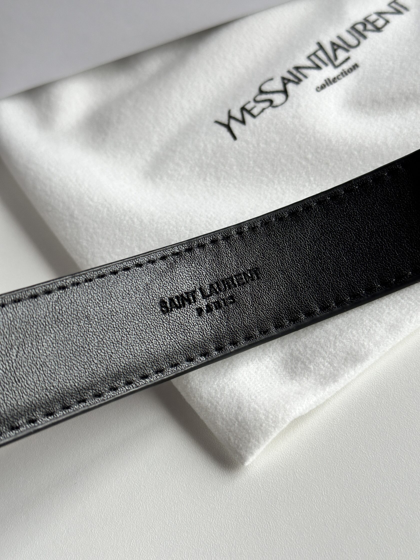 Yves Saint Laurent Belt Silver - 11
