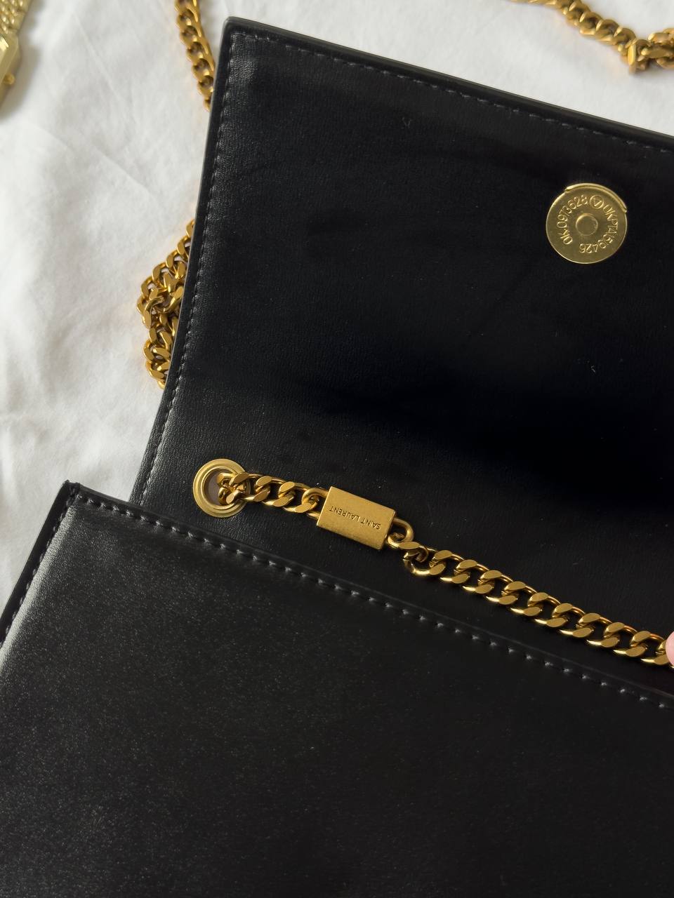 Yves Saint Laurent Kate Small Black/Gold - 14