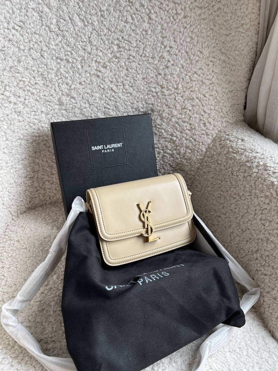 Yves Saint Laurent Small Solferino Cream - 2