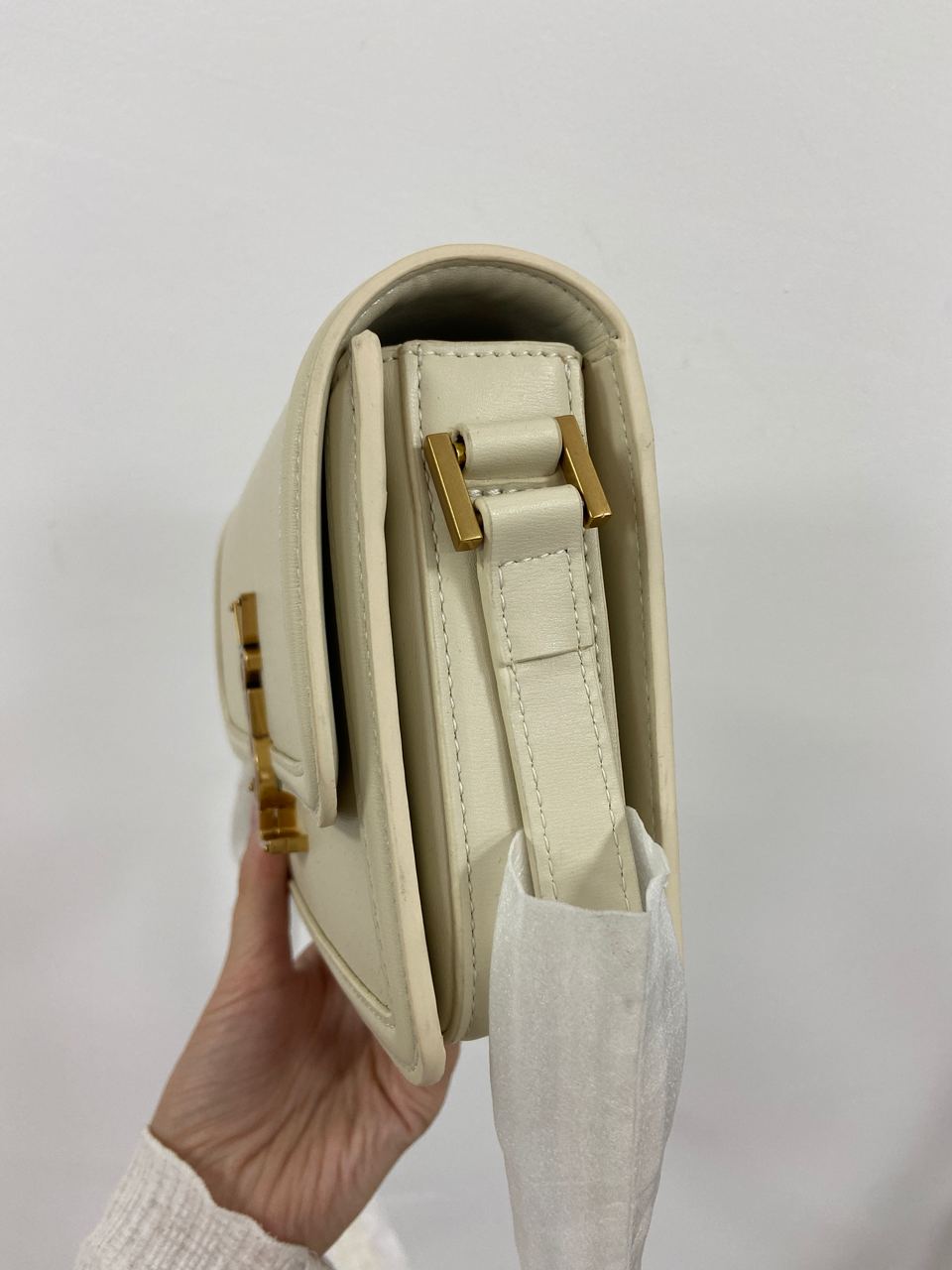 Yves Saint Laurent Small Solferino Cream - 11