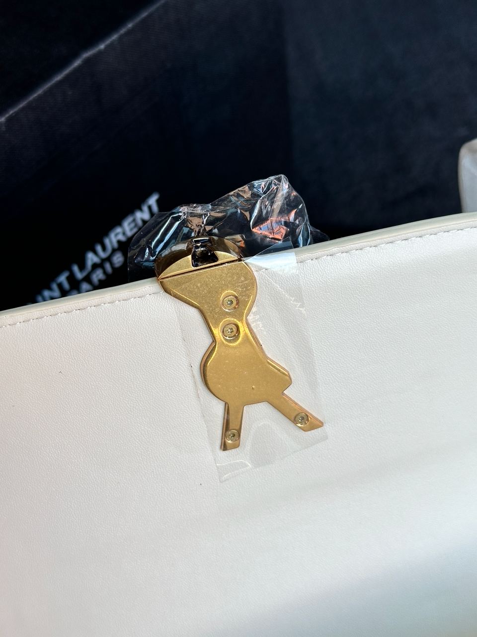 Yves Saint Laurent Small Solferino Cream - 24