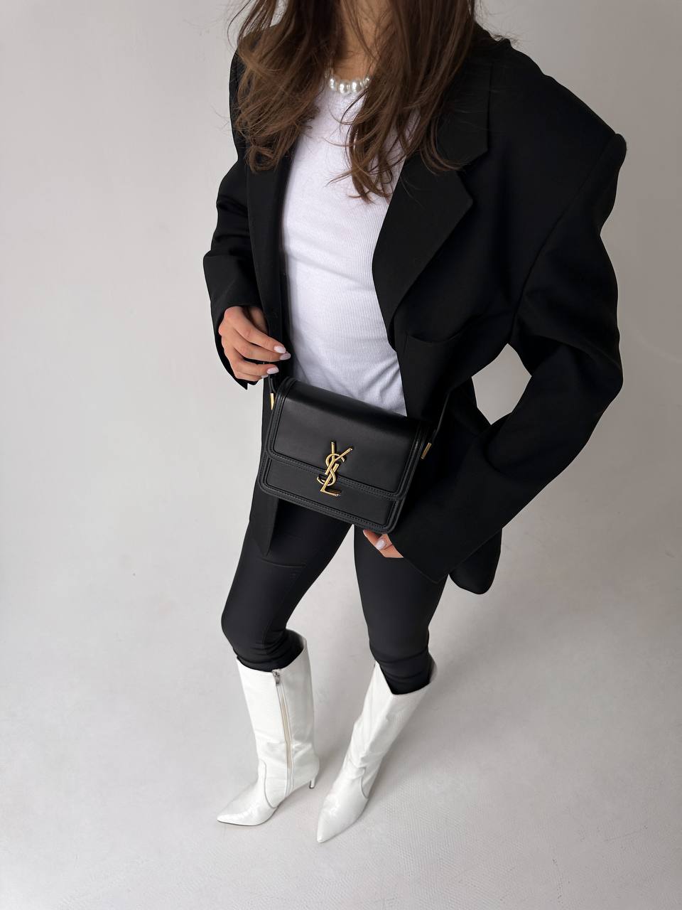 Yves Saint Laurent Solferino Black/Gold - 9