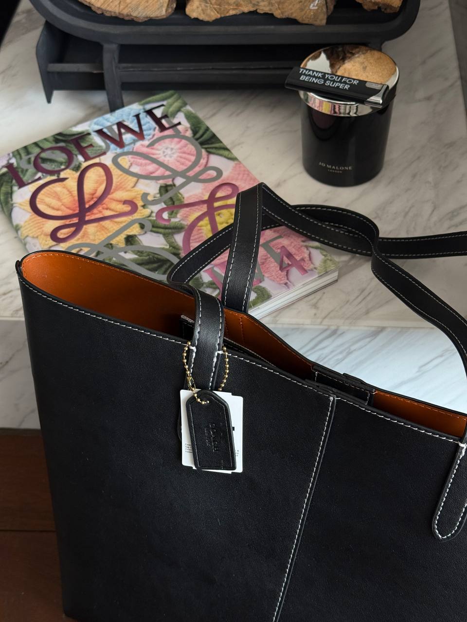 Сoach North Tote Black - 8