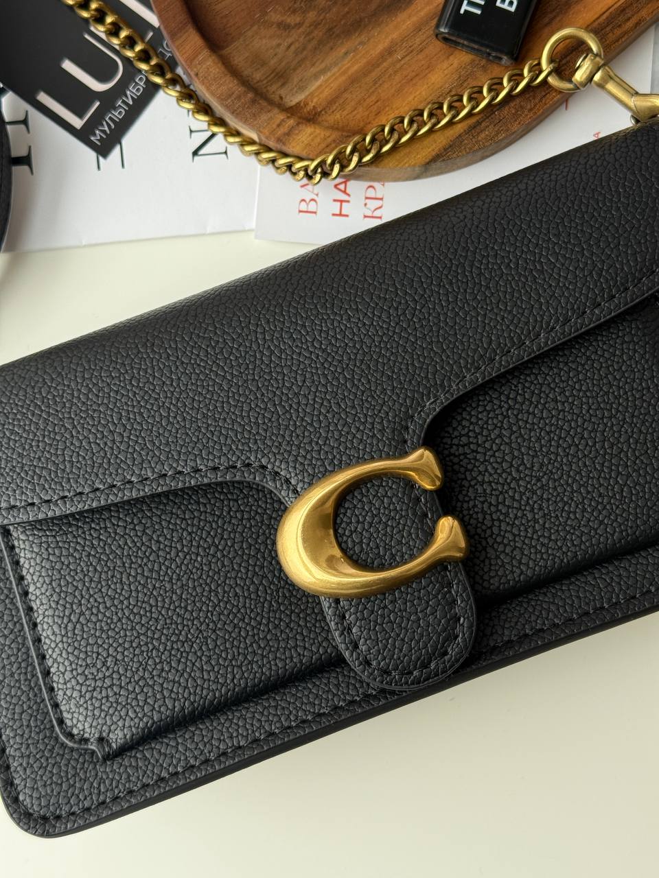 Сoach Tabby Shoulder Bag black Mini - 5