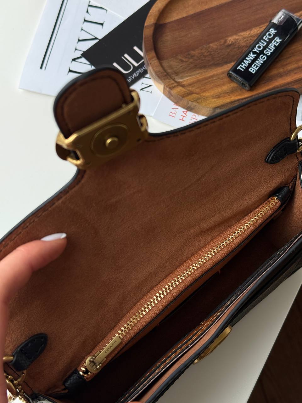 Сoach Tabby Shoulder Bag black Mini - 9