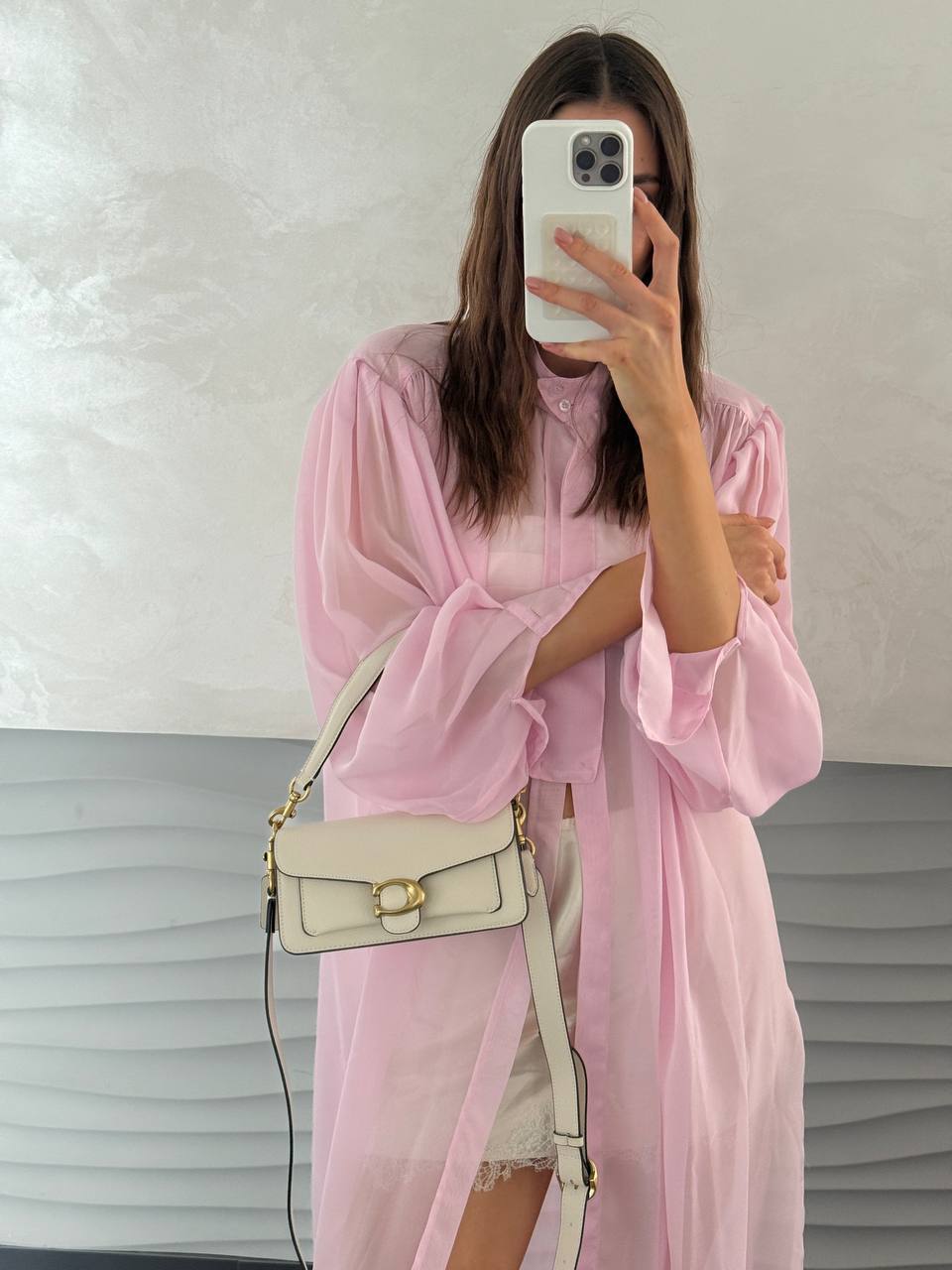 Сoach Tabby Shoulder Bag Milk Mini - 4